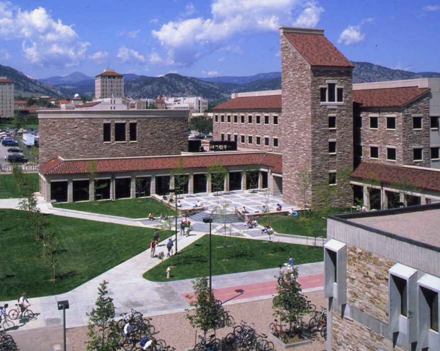 Mathematics Building – Gemmill Library of Engineering Expansion to the Engineering Center, the University of Colorado at Boulder
